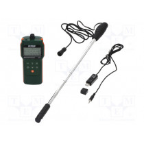 AN340; Thermoanemometer; LCD (4000),with a backlit; 0,5÷20m/s; EXTECH AN340; Thermoanemometer; LCD (4000),with a backlit; 0,5÷20m/s; EXTECH