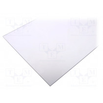 424408.03000500; Sheet; Dim: 300x500mm; Thk: 10mm; colourless; ANTALIS 424408.03000500; Sheet; Dim: 300x500mm; Thk: 10mm; colourless; ANTALIS