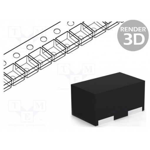 AOZ8231ADI-12; Diode: transil; 13V; 4A; bidirectional; DFN2; ALPHA & OMEGA SEMICONDUCTOR