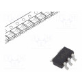 AP7365-33WG-7; IC: voltage regulator; LDO,linear,fixed; 3.3V; 0.6A; SOT25; SMD; DIODES INCORPORATED
