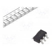 AP7365-33WG-7; IC: voltage regulator; LDO,linear,fixed; 3.3V; 0.6A; SOT25; SMD; DIODES INCORPORATED
