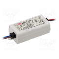 APC-8-350; Power supply: switched-mode; LED; 8W; 11÷23VDC; 350mA; 90÷264VAC; MEAN WELL