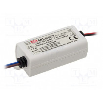 APC-8-350; Power supply: switched-mode; LED; 8W; 11÷23VDC; 350mA; 90÷264VAC; MEAN WELL
