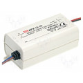 APV-12-24; Power supply: switched-mode; LED; 12W; 24VDC; 0.5A; 90÷264VAC; IP42; MEAN WELL