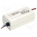 APV-16-12; Power supply: switched-mode; LED; 15W; 12VDC; 1.25A; 90÷264VAC; MEAN WELL