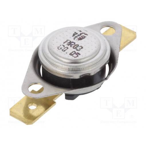 AR03.80.05-W1-S3; Sensor: thermostat; Output conf: SPST-NC; 80°C; 16A; 250VAC; ±5°C; TOMIC