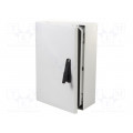 ARCA 604021S; Enclosure: wall mounting; X: 400mm; Y: 600mm; Z: 210mm; ARCA; grey; FIBOX