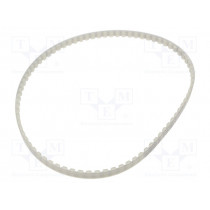AT10 800     1277ZA; Timing belt; AT10; W: 12mm; H: 5mm; Lw: 800mm; Tooth height: 2.5mm; OPTIBELT