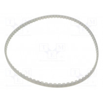 AT10 840     1077ZA; Timing belt; AT10; W: 10mm; H: 5mm; Lw: 840mm; Tooth height: 2.5mm; OPTIBELT
