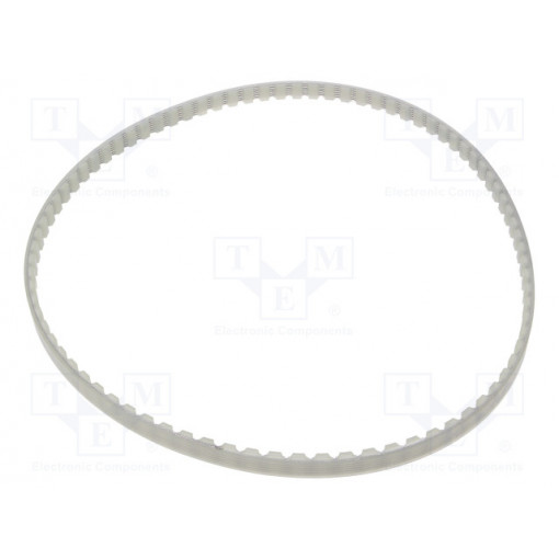 AT10 840     1077ZA; Timing belt; AT10; W: 10mm; H: 5mm; Lw: 840mm; Tooth height: 2.5mm; OPTIBELT