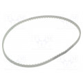 AT10 880     1077ZA; Timing belt; AT10; W: 10mm; H: 5mm; Lw: 880mm; Tooth height: 2.5mm; OPTIBELT