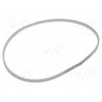 AT10 880     1077ZA; Timing belt; AT10; W: 10mm; H: 5mm; Lw: 880mm; Tooth height: 2.5mm; OPTIBELT