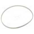 AT10 890     1277ZA; Timing belt; AT10; W: 12mm; H: 5mm; Lw: 890mm; Tooth height: 2.5mm; OPTIBELT