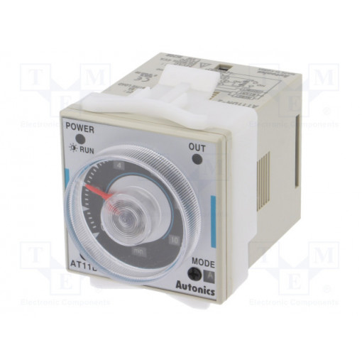 AT11DN-2; Timer; 0,05s÷100h; DPDT; 250VAC/5A,30VDC/5A; 24VAC; 24VDC; PIN: 11; AUTONICS