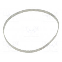 AT5 600     1077ZA; Timing belt; AT5; W: 10mm; H: 2.7mm; Lw: 600mm; Tooth height: 1.2mm; OPTIBELT