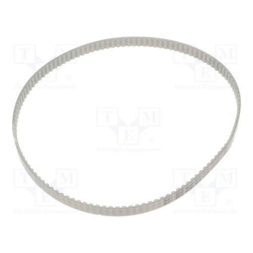 AT5 600     1077ZA; Timing belt; AT5; W: 10mm; H: 2.7mm; Lw: 600mm; Tooth height: 1.2mm; OPTIBELT