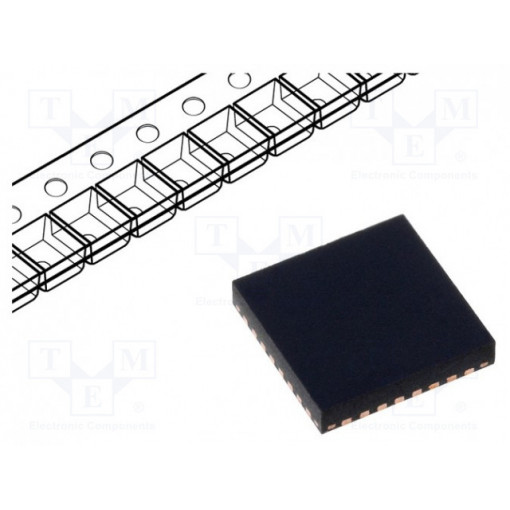 AT89C5131A-RDTUM; Microcontroller 8051; SRAM: 256B; Interface: I2C,SPI,UART; VQFN32; MICROCHIP TECHNOLOGY