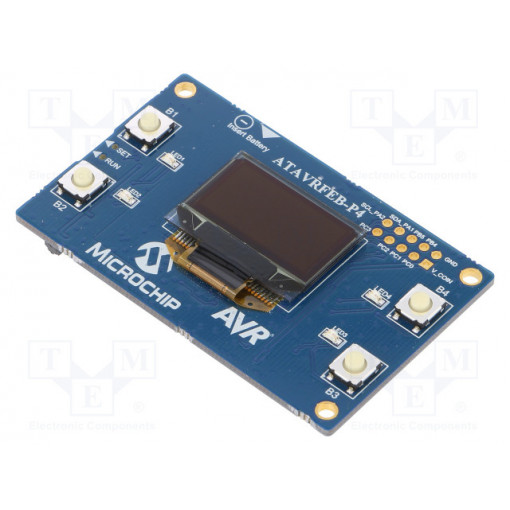 ATAVRFEB-P4; Dev.kit: Microchip AVR; Family: ATTINY; prototype board; 3VDC; MICROCHIP TECHNOLOGY
