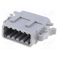 ATM06-12SA; Connector: wire-wire; ATM; plug; female; PIN: 12; IP67; for cable; AMPHENOL