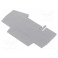ATP-STTB 4 - 3030747; End/partition plate; grey; Width: 2mm; Ht: 53mm; L: 88.7mm; PHOENIX CONTACT