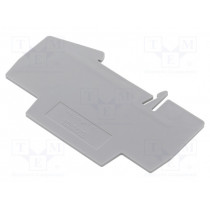 ATP-STTB 4 - 3030747; End/partition plate; grey; Width: 2mm; Ht: 53mm; L: 88.7mm; PHOENIX CONTACT