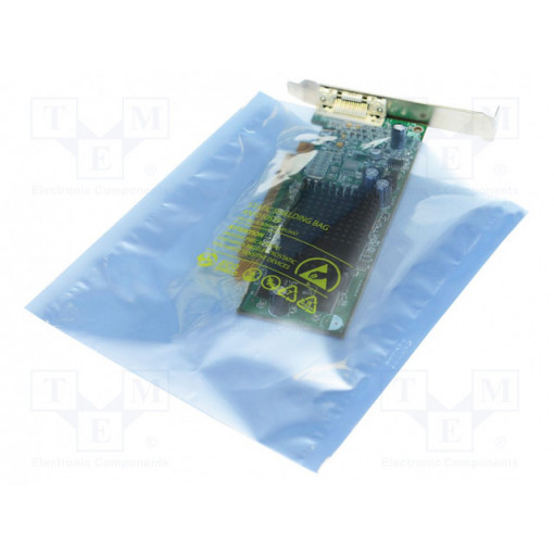 010-0001; Protection bag; ESD; L: 127mm; W: 76mm; Thk: 75um; 100pcs; <100GΩ; ANTISTAT 010-0001; Protection bag; ESD; L: 127mm; W: 76mm; Thk: 75um; 100pcs; <100GΩ; ANTISTAT