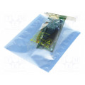 010-0015; Protection bag; ESD; L: 254mm; W: 152mm; Thk: 75um; 100pcs; <100GΩ; ANTISTAT 010-0015; Protection bag; ESD; L: 254mm; W: 152mm; Thk: 75um; 100pcs; <100GΩ; ANTISTAT