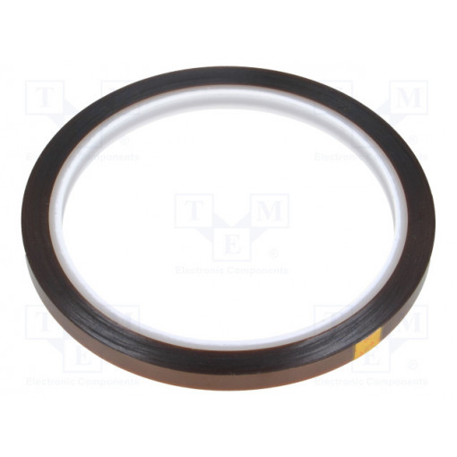 051-0007; Tape: high temperature resistant; tape; max.230°C; W: 6mm; L: 33m; ANTISTAT 051-0007; Tape: high temperature resistant; tape; max.230°C; W: 6mm; L: 33m; ANTISTAT