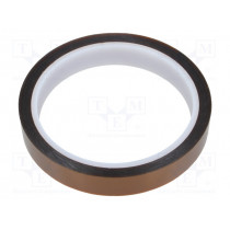 051-0009; Tape: high temperature resistant; tape; max.230°C; W: 15mm; L: 33m; ANTISTAT 051-0009; Tape: high temperature resistant; tape; max.230°C; W: 15mm; L: 33m; ANTISTAT