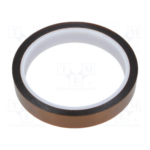 051-0009; Tape: high temperature resistant; tape; max.230°C; W: 15mm; L: 33m; ANTISTAT 051-0009; Tape: high temperature resistant; tape; max.230°C; W: 15mm; L: 33m; ANTISTAT