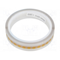 053-1000; Tape: high temperature resistant; dot; reel; Thk: 0.07mm; 1000pcs.; ANTISTAT 053-1000; Tape: high temperature resistant; dot; reel; Thk: 0.07mm; 1000pcs.; ANTISTAT