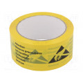 054-0002; Self-adhesive label; ESD; L: 66m; Thk: 50mm; Package: reel; Mat: PVC; ANTISTAT 054-0002; Self-adhesive label; ESD; L: 66m; Thk: 50mm; Package: reel; Mat: PVC; ANTISTAT