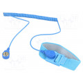 066-0055; Wristband; ESD; Features: antialergic; 1MΩ; 10mm; ANTISTAT 066-0055; Wristband; ESD; Features: antialergic; 1MΩ; 10mm; ANTISTAT