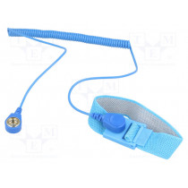 066-0055; Wristband; ESD; Features: antialergic; 1MΩ; 10mm; ANTISTAT 066-0055; Wristband; ESD; Features: antialergic; 1MΩ; 10mm; ANTISTAT