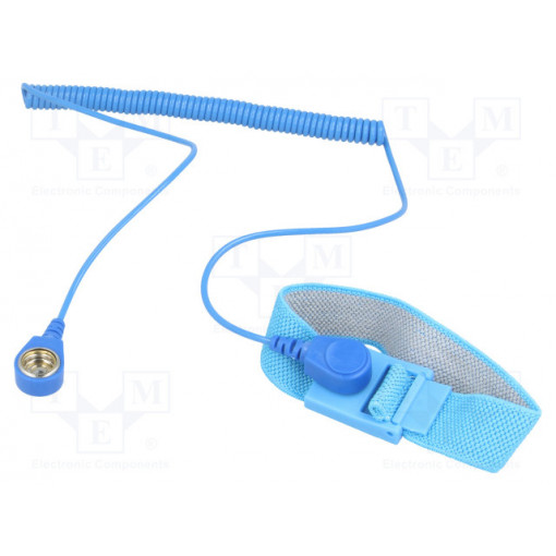 066-0055; Wristband; ESD; Features: antialergic; 1MΩ; 10mm; ANTISTAT