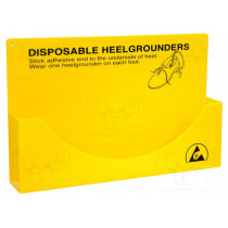 068-0019; Bin; ESD; 300x150mm; 1pcs; yellow-black; ANTISTAT