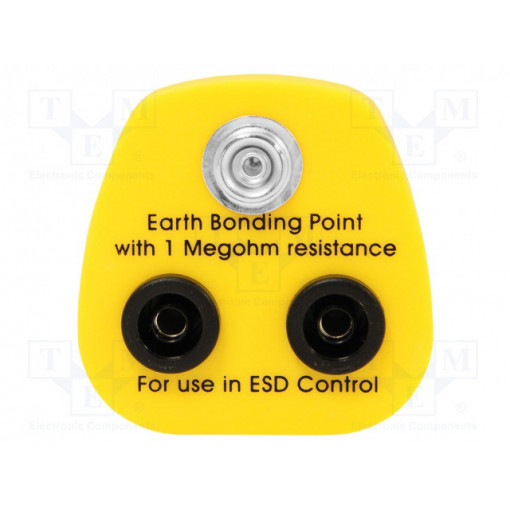 070-0012; Earthing plug; ESD; 1MΩ; Plug: UK; ANTISTAT 070-0012; Earthing plug; ESD; 1MΩ; Plug: UK; ANTISTAT