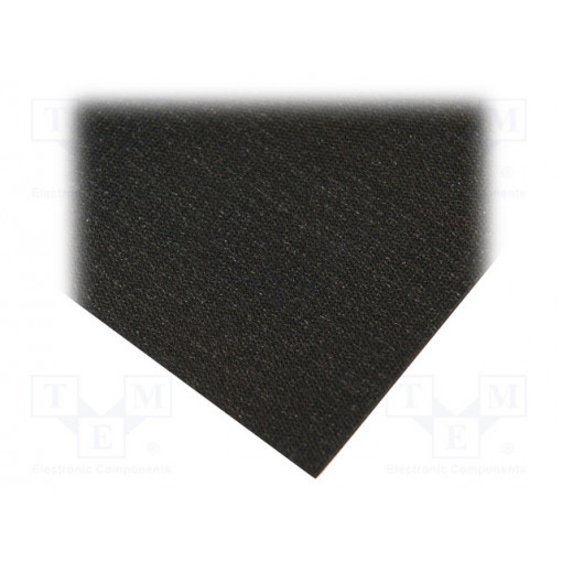 082-0002F; Bench mat; ESD; 550x1200mm; Thk: 2mm; black; 0.001÷1MΩ; 130°C; ANTISTAT 082-0002F; Bench mat; ESD; 550x1200mm; Thk: 2mm; black; 0.001÷1MΩ; 130°C; ANTISTAT