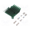ATS-1039-C3-R0; Heatsink: extruded; grilled; BGA; green; L: 40mm; W: 38mm; H: 15mm; Advanced Thermal Solutions ATS-1039-C3-R0; Heatsink: extruded; grilled; BGA; green; L: 40mm; W: 38mm; H: 15mm; Advanced Thermal Solutions