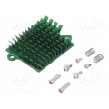ATS-1041-C3-R0; Heatsink: extruded; grilled; BGA; green; L: 41mm; W: 45mm; H: 10mm; Advanced Thermal Solutions ATS-1041-C3-R0; Heatsink: extruded; grilled; BGA; green; L: 41mm; W: 45mm; H: 10mm; Advanced Thermal Solutions