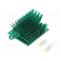 ATS-1042-C1-R0; Heatsink: extruded; grilled; BGA; green; L: 41mm; W: 45mm; H: 15mm; Advanced Thermal Solutions ATS-1042-C1-R0; Heatsink: extruded; grilled; BGA; green; L: 41mm; W: 45mm; H: 15mm; Advanced Thermal Solutions