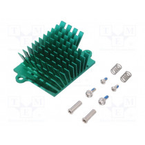 ATS-1042-C3-R0; Heatsink: extruded; grilled; BGA; green; L: 41mm; W: 45mm; H: 15mm; Advanced Thermal Solutions
