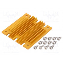 ATS-1103-C1-R0; Heatsink: extruded; grilled; BGA; golden; L: 61mm; W: 58mm; H: 6.1mm; Advanced Thermal Solutions