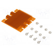 ATS-1143-C1-R0; Heatsink: extruded; grilled; BGA; golden; L: 58mm; W: 61mm; H: 6.1mm; Advanced Thermal Solutions