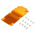 ATS-1148-C1-R0; Heatsink: extruded; grilled; BGA; golden; L: 61mm; W: 118mm; H: 6.1mm; Advanced Thermal Solutions ATS-1148-C1-R0; Heatsink: extruded; grilled; BGA; golden; L: 61mm; W: 118mm; H: 6.1mm; Advanced Thermal Solutions