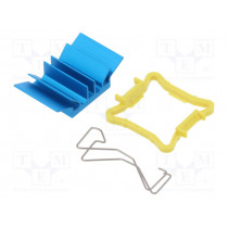 ATS-50170B-C1-R0; Heatsink: extruded; grilled; BGA; blue; L: 17mm; W: 17mm; H: 7.5mm; Advanced Thermal Solutions