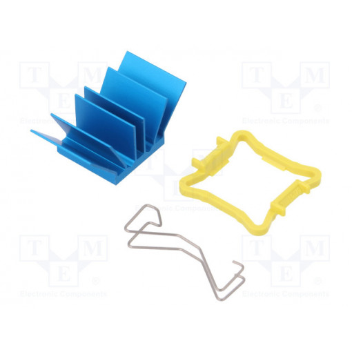 ATS-50170G-C1-R0; Heatsink: extruded; grilled; BGA; blue; L: 17mm; W: 17mm; H: 12.5mm; Advanced Thermal Solutions