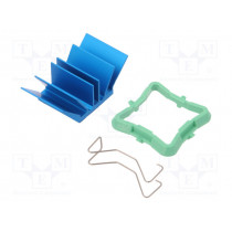 ATS-50190G-C1-R0; Heatsink: extruded; grilled; BGA; blue; L: 19mm; W: 19mm; H: 12.5mm; Advanced Thermal Solutions