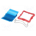 ATS-50270B-C1-R0; Heatsink: extruded; grilled; BGA; blue; L: 27mm; W: 27mm; H: 7.5mm; Advanced Thermal Solutions ATS-50270B-C1-R0; Heatsink: extruded; grilled; BGA; blue; L: 27mm; W: 27mm; H: 7.5mm; Advanced Thermal Solutions
