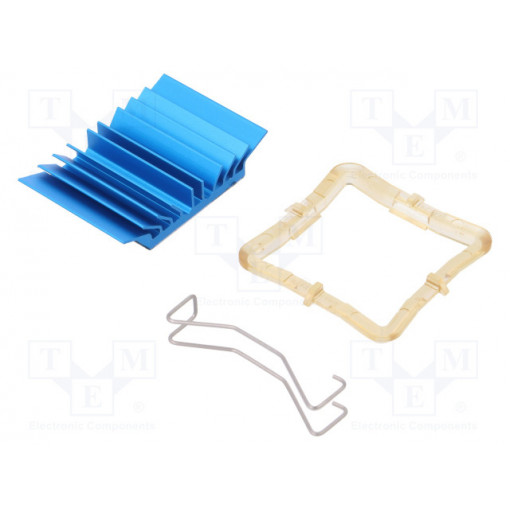 ATS-50290B-C1-R0; Heatsink: extruded; grilled; BGA; blue; L: 29mm; W: 29mm; H: 7.5mm; Advanced Thermal Solutions